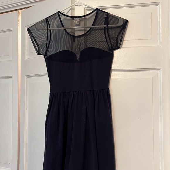 Cute ellelauri skater dress, size S, navy blue POCKETS - Picture 4 of 4